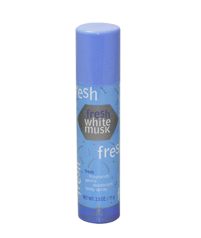 FRE28 - Fresh White Musk Deodorant for Women - Body Spray - 2.5 oz / 75 ml