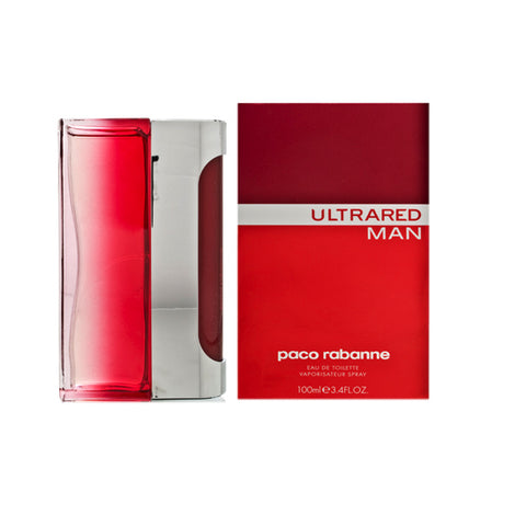 ULR02M - Ultrared Man Eau De Toilette for Men - Spray - 3.4 oz / 100 ml