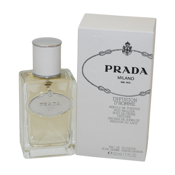 PRAD20M - Prada Infusion D'Homme Eau De Toilette for Men - Spray - 1.7 oz / 50 ml