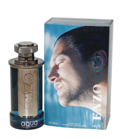 EFA34M - Enzo Aqua Eau De Toilette for Men - Spray - 3.4 oz / 100 ml