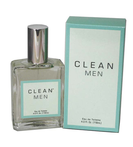 CLE2M - Clean Eau De Toilette for Men - Spray - 4 oz / 120 ml