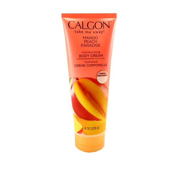 MPB01 - Calgon Mango Peach Paradise Body Cream for Women - 8 oz / 227 ml