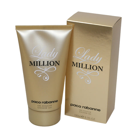 MILL20W - Lady Million Shower Gel for Women - 5.1 oz / 150 ml
