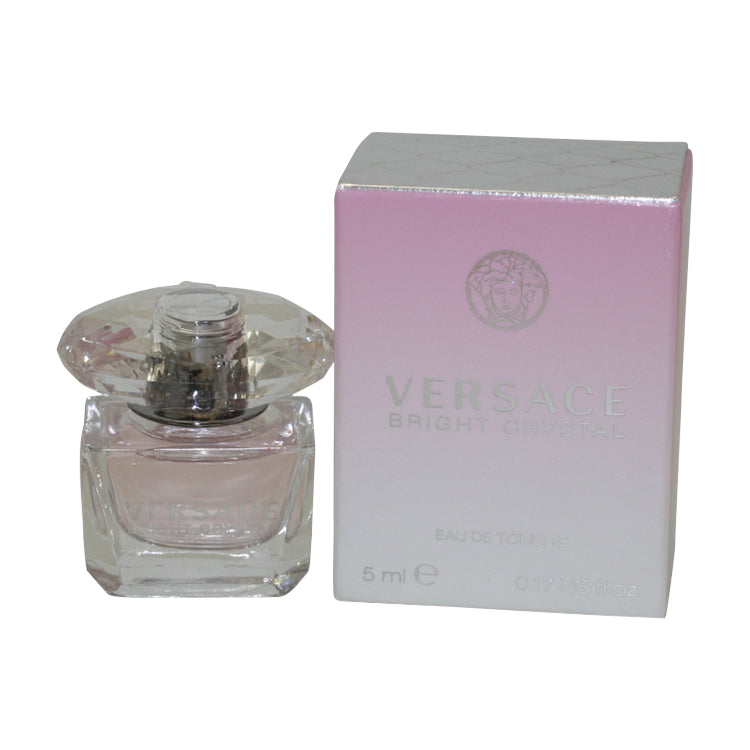 VERSACE Bright Crystal Empty 3.0 fl oz Perfume Bottle Made In