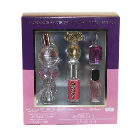 FFW60 - Fragrance Favorites Women'S Collection 6 Pc. Gift Set for Women