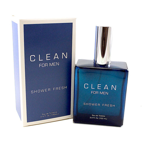 CLES34M - Clean Shower Fresh Eau De Toilette for Men - Spray - 3.4 oz / 100 ml