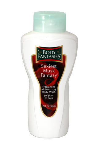 SMF15 - Sexiest Musk Fantasy Body Wash for Women - 15 oz / 443 ml